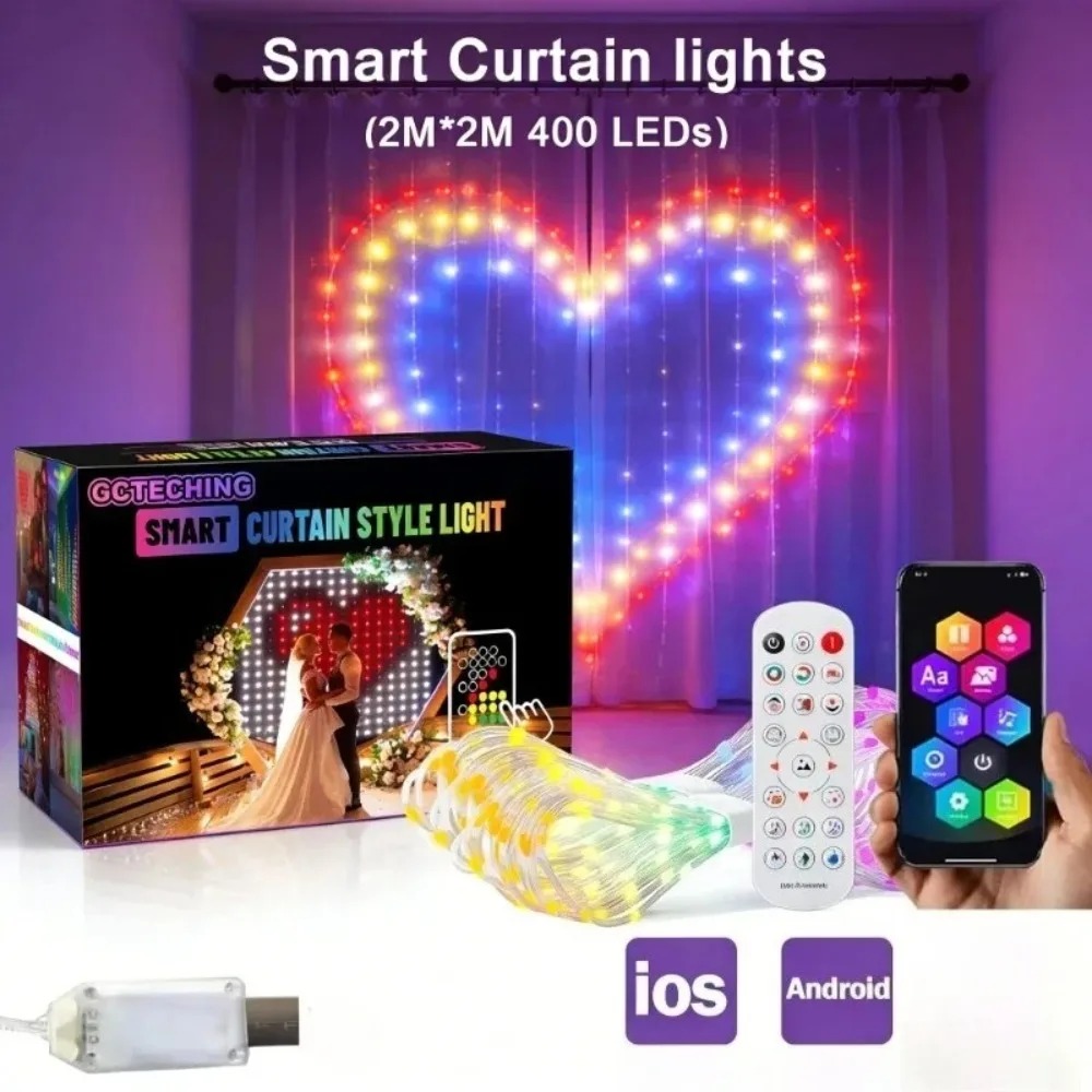 Smart Garden Usa - Dış Mekan LED Piksel Perde Işıkları