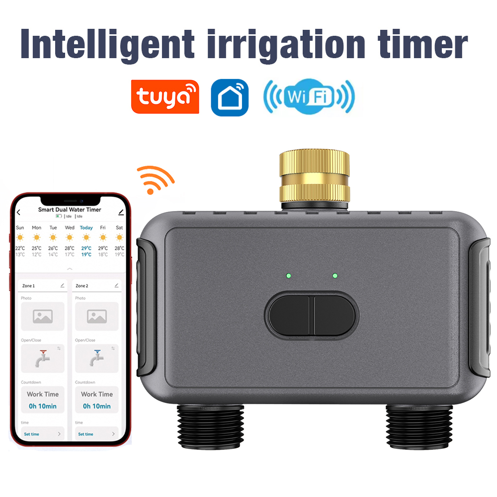 Smart Garden Water Timer - Wifi Otomatik Su Zamanlayıcısı Çift Hortumlu