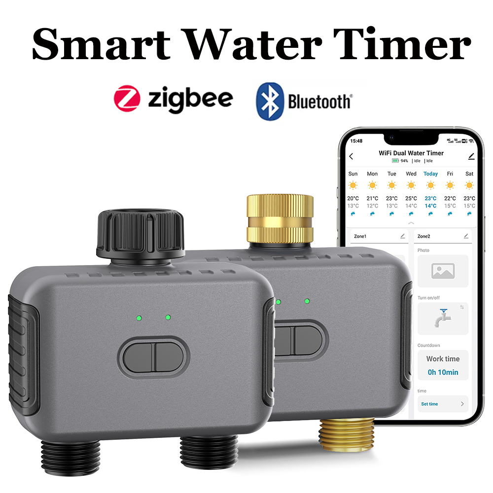 Smart Garden Water Timer - Tuya Akıllı Su Zamanlayıcı Zigbee/BT Otomatik