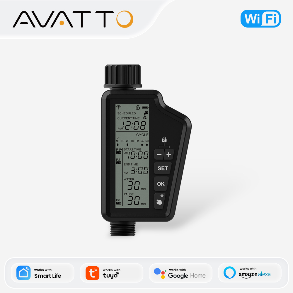 Smart Garden Water Timer - MIUCDA bahçe sulama zamanlayıcısı büyük LCD