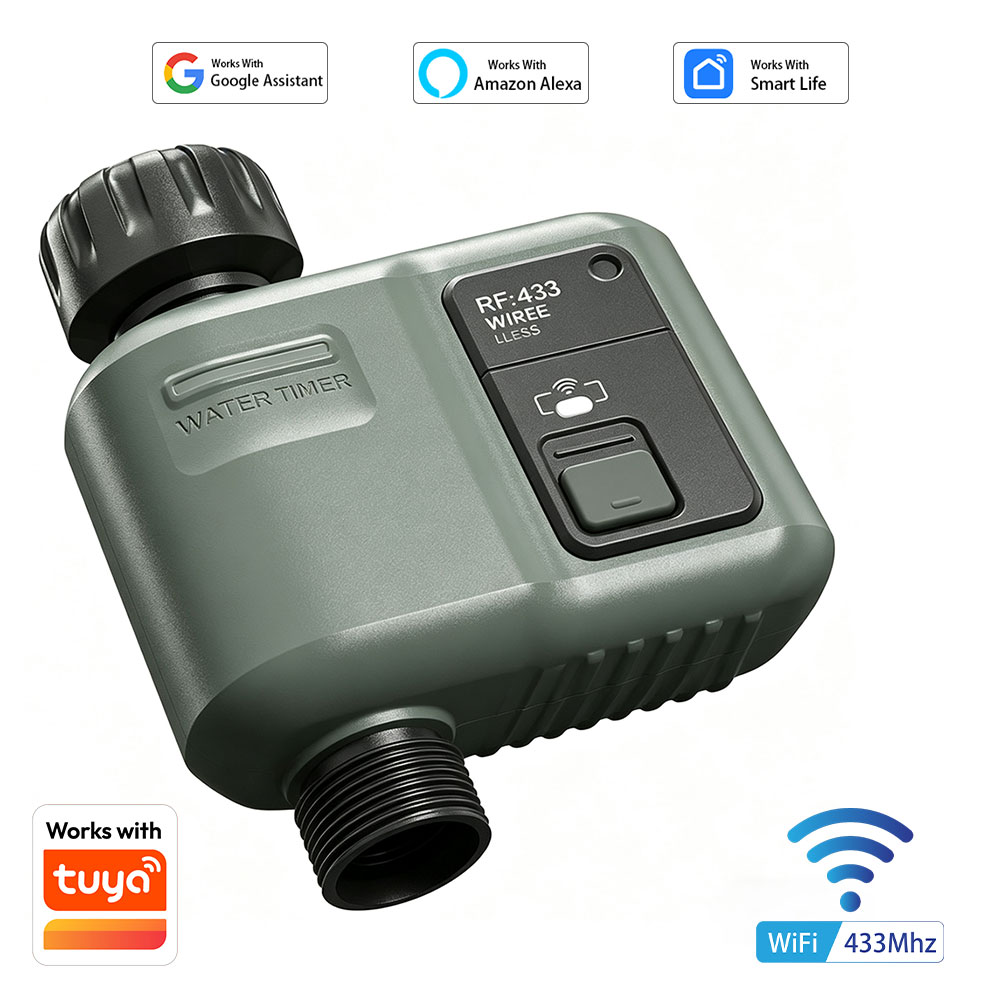 Smart Garden Watering Can - Tuya WiFi+RF433 Akıllı Bahçe Yağmurlama Zamanlayıcısı