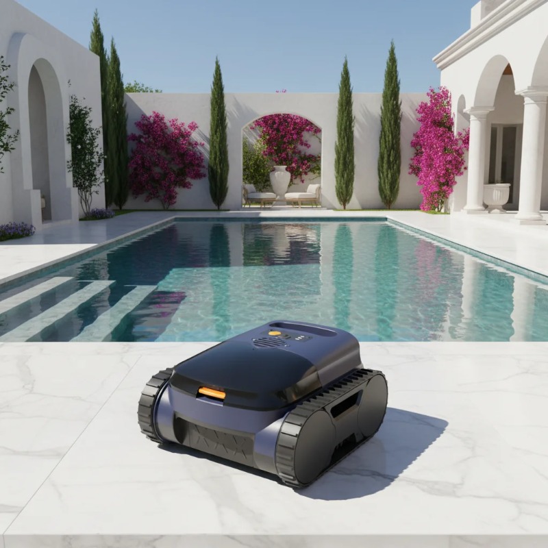 Smart Garden Usa - Airo Kablosuz Robotik Havuz Temizleyici, Akıllı