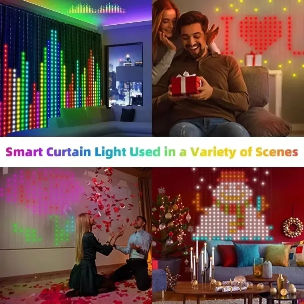 Dış Mekan LED Piksel Perde Işı - Smart Garden Usa incelemesi ve fiyatı