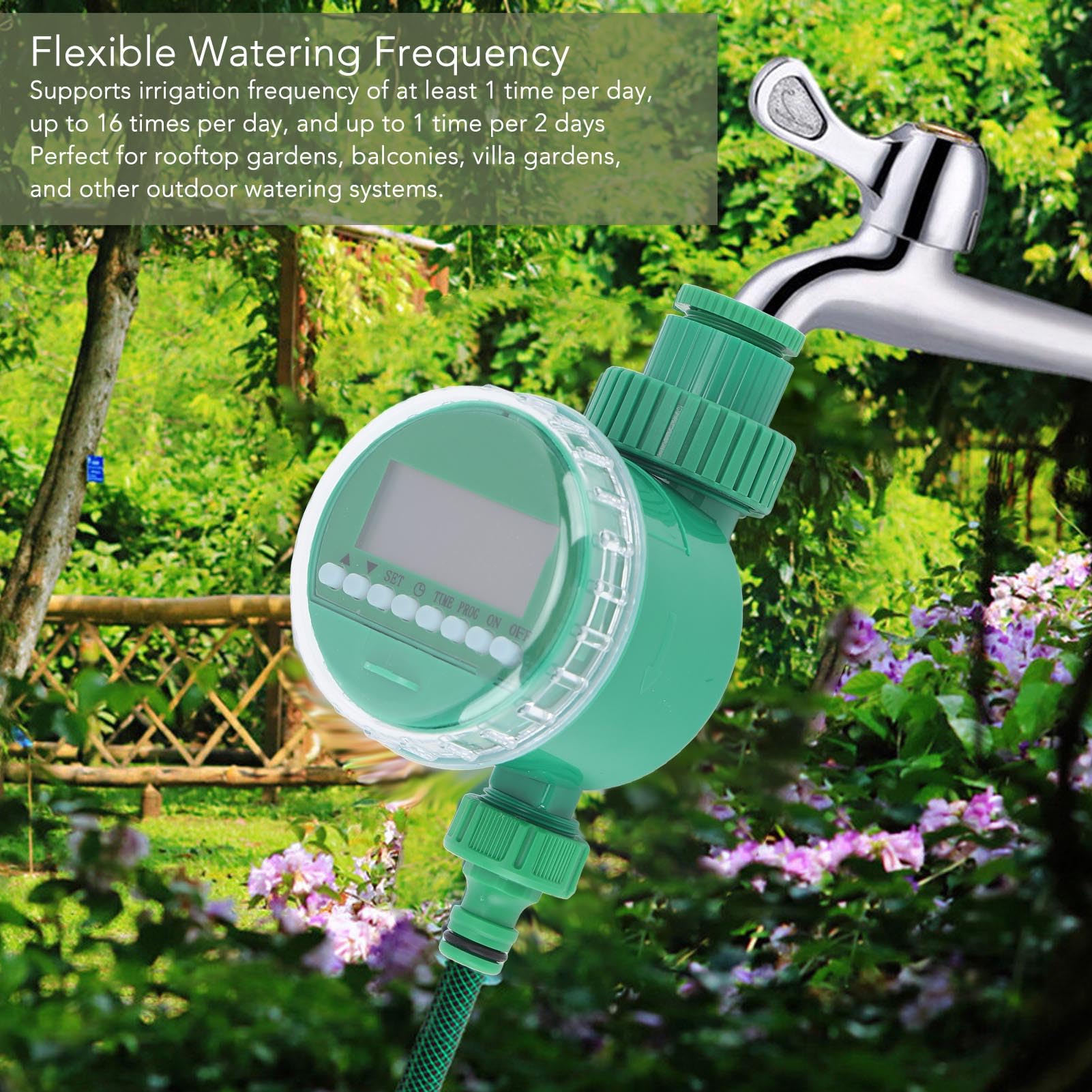 LCD ekran elektronik bahçe sul - Smart Garden Water Timer incelemesi ve fiyatı