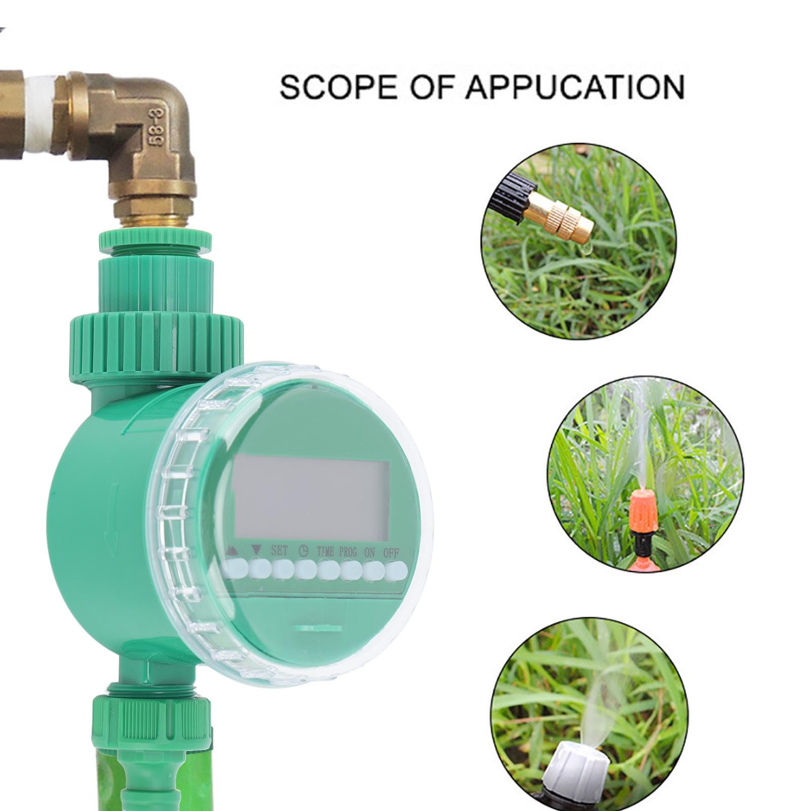 LCD ekran elektronik bahçe sul - Smart Garden Water Timer incelemesi ve fiyatı