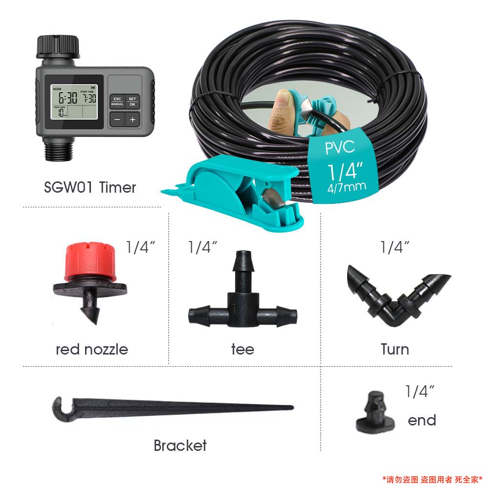 30-5m Bahçe LCD Düğme Zamanlay - Smart Garden Watering Can incelemesi ve fiyatı