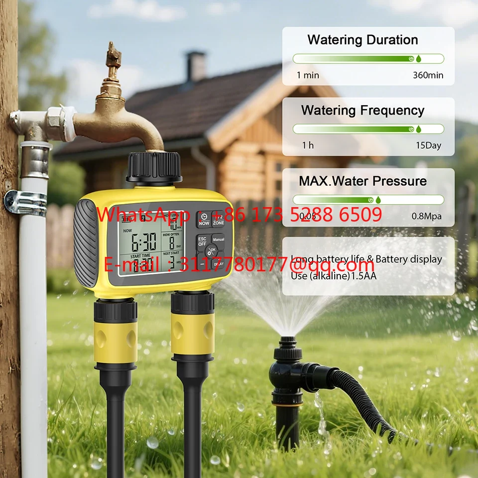 WAP01 Geniş Ekranlı Bahçe Sula - Smart Garden Water Timer incelemesi ve fiyatı