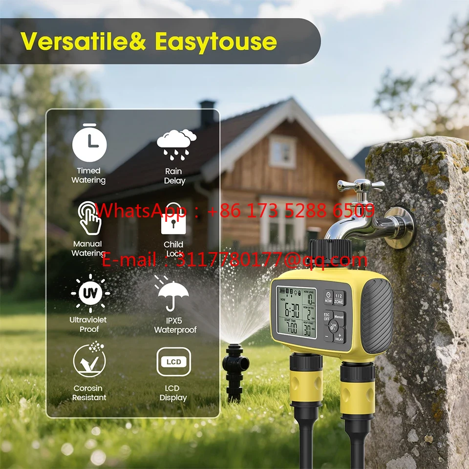 WAP01 Geniş Ekranlı Bahçe Sula - Smart Garden Water Timer incelemesi ve fiyatı