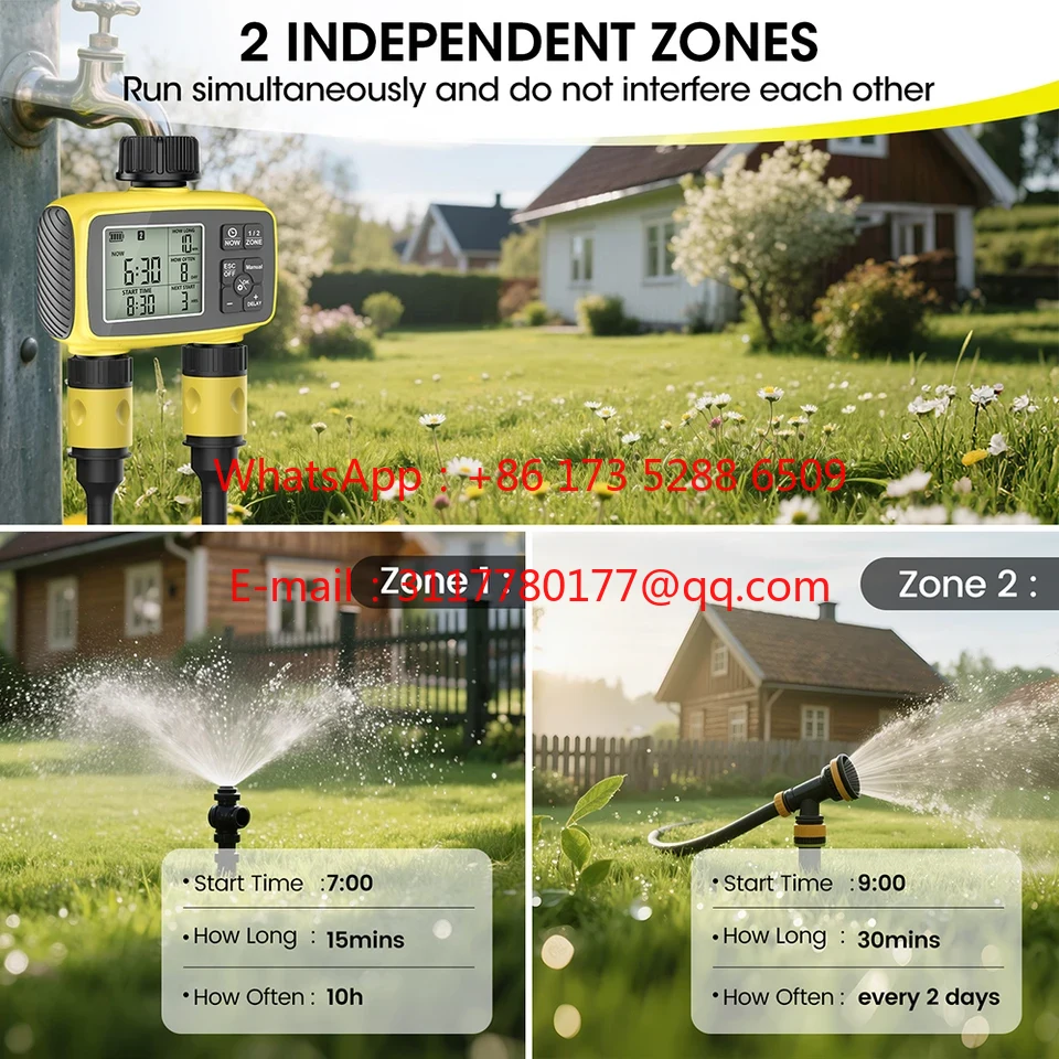 WAP01 Geniş Ekranlı Bahçe Sula - Smart Garden Water Timer incelemesi ve fiyatı