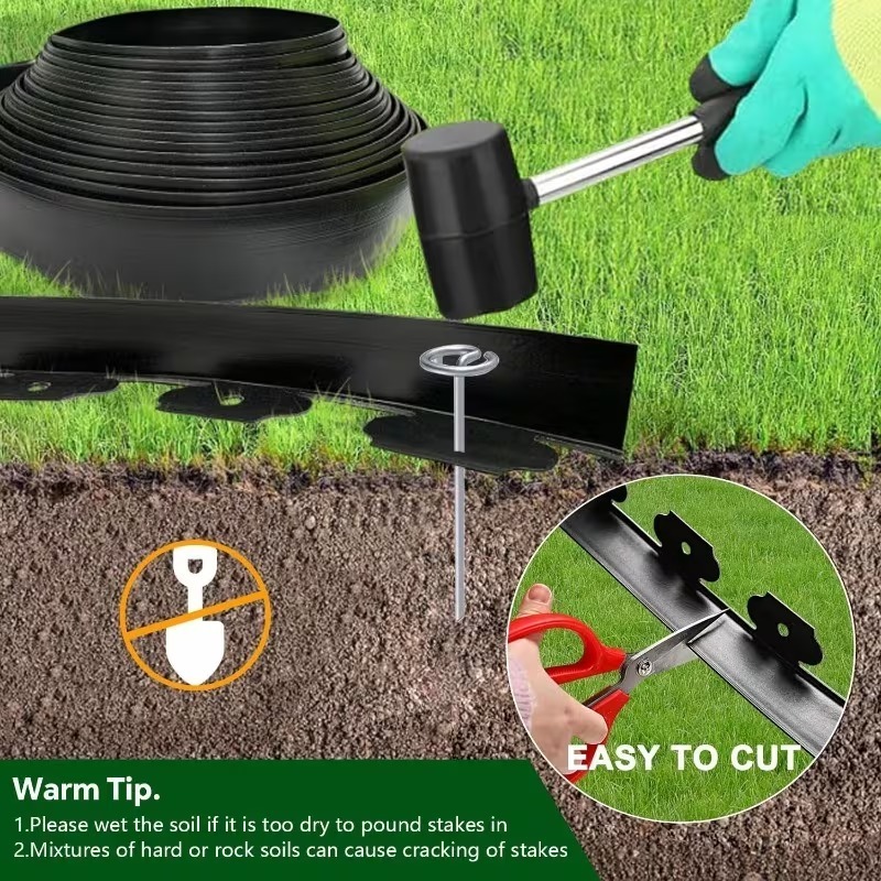 5/10cm L Şeklinde Bahçe Çim Ta - Smart Garden Edging incelemesi ve fiyatı