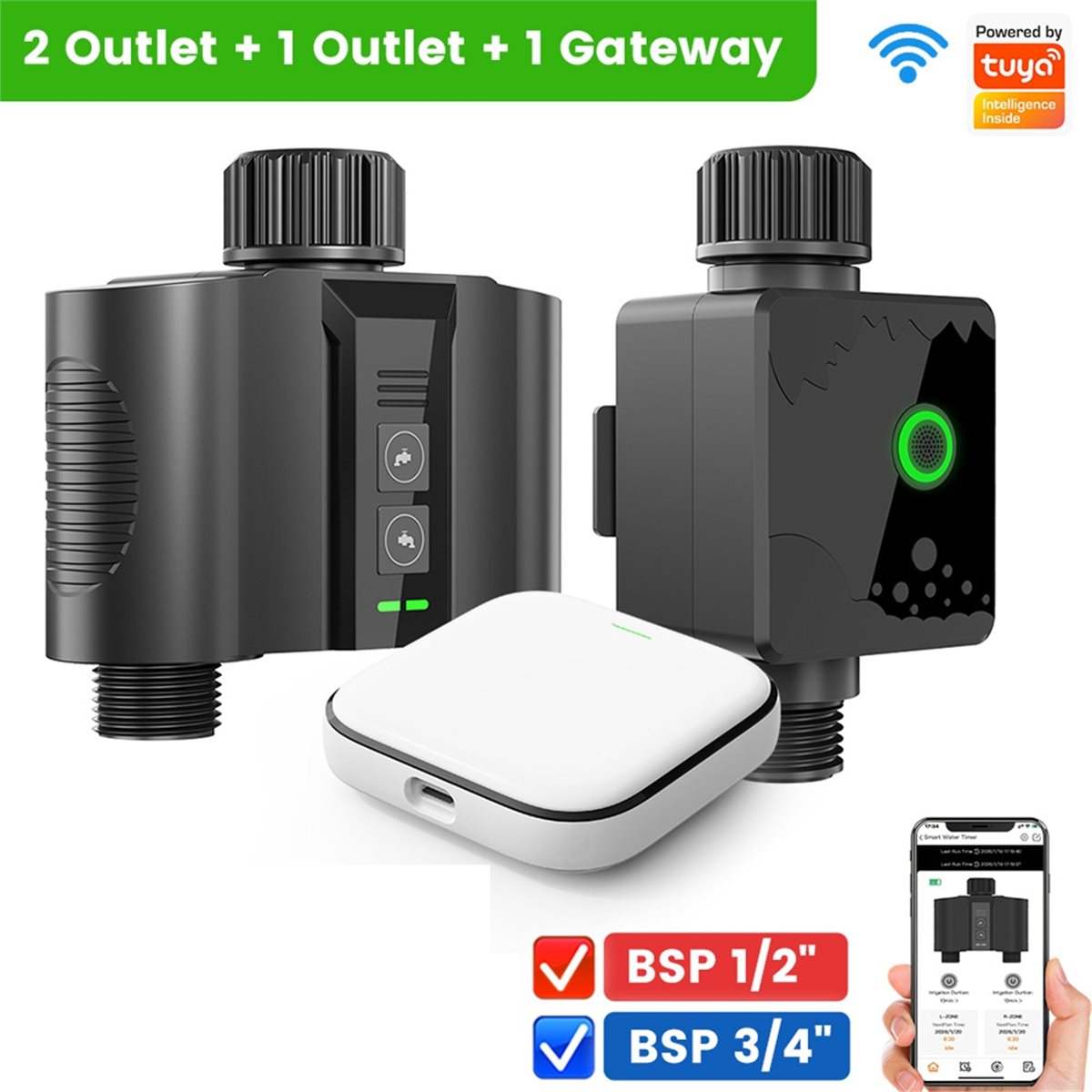 Y17A 1 Set WiFi Su Zamanlayıcı - Smart Garden Water Timer incelemesi ve fiyatı